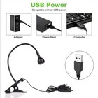 Usb Reading Light Flexible Led Light Laptop Clip On Bed Desktop Usa Black