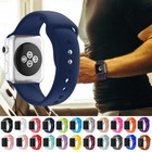 Watch Replacement Rubber Wrist Band Strap For Apple Watch Series 76 5 4 3 2 Belt