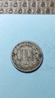 1865 Three Cent Nickel 3cn Vg f                                             V228