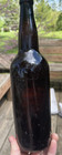 Scarce Dark Amber Quart Beer Bottle T  Blauth Sacramento  Ca 1905 Era L  k
