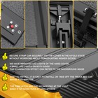 5 8ft Hard Bed Tonneau Cover 4-fold For 2019-2026 Silverado Sierra 1500 2500