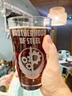 Brotherhood Of Steel Fallout Beer Pub Pint Glass  Fallout Drinkware