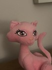 Vintage Y2k 2004 Prissy Kitties Cat Pink Plush Toy Stuffed Animal 9  Kitty Cute