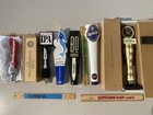    new X6 Craft Beer Tap Handle Lot  Montejo Lagunitas Ommegang Bon Viv Budweiser