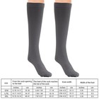 6 Pairs  Copper Compression Socks 20-30mmhg Graduated Support Mens Womens Grey