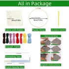 Punch Needle Kit For Beginners Sheep In The Prairie Needle Kit Diy Making Gift