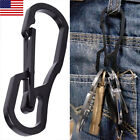 Stainless Steel Climbing Carabiner Key Chain Clip Hook Buckle Keychain Key Ring