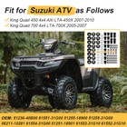 2 Set Rear Suspension Bushing Rebuild Kit For Suzuki Lta450x Lta700x King Quad