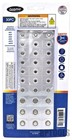 30pc Alkaline Batteries Cell Button Assorted 1 5v Watch Camera Radios 6 Sizes
