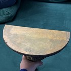 Hrs2022 Victorian Gold Wood Corbel Shelf Antique Reproduction Decorative Accent