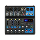Professional 8-channel Sound Mixer Audio Mixer Bluetooth   Usb Available Dsp 99