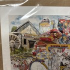 Crystal Beach Ontario Signed Print Karey Wood Sawmill River Laff In The Dark