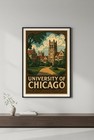 University Of Chicago 1920s Poster - 24x36    Rare Reprint          