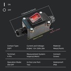 Ip66 Waterproof Inline Cord Switch Dpst 12v-24v 110v-250v  Ac dc Rocker Switc   