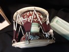 Korean Janggu Hourglass Celadon Pottery Rawhide Drum Hand Painted 