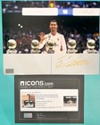 Photo European Signed Autographed Cristiano Ronaldo Soccer Icon  Coa