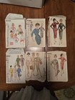 Vintage Sewing Patterns Lot Of 17 Vogue Mccall Simplicity Medium