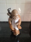Chinese Mudman Shao Lou Immortal God Of Longevity Figurine Vintage