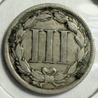 1881 3 Cent Nickel - Free Shipping -  6-5 