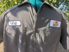Cintas Comfortflex Men s Gray Short Sleeve Work Uniform Shirt Size Xl-ss