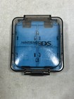 Nintendo Ds Clear Blue Square 16-in-1 Game Card Carry Case Cartridge Holder Box