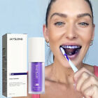 V34 Whitening Purple Toothpaste Stain Remover Toothpaste Mint Flavor White Teeth