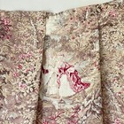 Romantic Large Curtain Vintage French Fabric Chateau Drape 18th Century Images 