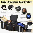 81l Rolling Baseball Bag With Wheels  Softball Catchers Gear Bags For 4 Bats  fi