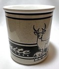 Vintage Yosemite National Park California Coffee Mug Deer Wildlife Speckled Cup