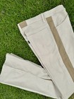 Rare Vintage Levi   s 646 Bell Bottom Twill Stripe Pants Modern 28 One-of-a-kind
