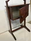Antique Vintage Humidor Stand Wood Smokers Cupboard Cabinet Smokers Side Table