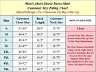 Mens Short Sleeve Solid Dress Shirt Slim Fit Button Down Casual Nwt  s-5xl 