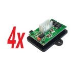 Scalextric C8515 4x New Easy-fit Digital Plug Chip - In Packets -dpr 1 32 Scale