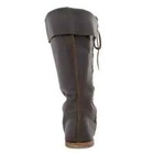 Medieval Knee Length Boots Leather Renaissance Shoes Sca Larp Pirate Cosplay