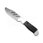 Pack Of 5 Modern Aluminum Training Knife With Slotted Blade Design   Cord Handle
