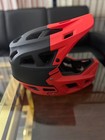 Full Face Mountain Bike Helmet Adult Racing Downhill Mtb Helmet Medium Red Black