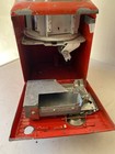 Vintage Red Northwestern Turn Top Vending Machine For Gumballs And Candies-parts