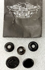 Harley-davidson Metal Replacement Hd Snaps Buttons Leather Jacket Vest Type 4