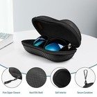 Fintie Sunglasses Case With Carabiner  Hard Shell Shockproof Sport Glasses Cases