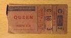 1977 Queen   Thin Lizzy Madison Square Garden Nyc 2 5 Concert Ticket Stub