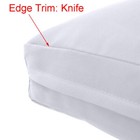 Style2 Outdoor Daybed Bolster Pillow Cushion Mattress Fitted Sheet Complete Set