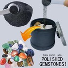 3 Lbs Rock Tumbler Grit And Polish Refill Kit - Tumbling Grit Media - 4 Step Tum