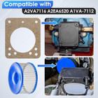 5 Pack Strainer Kits Compatible With Suntec  Beckett Oil Burner Parts  Gaskets A