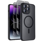 Designed For Iphone 14 Pro Max Case  Compatible With Magsafe  With Privacy 