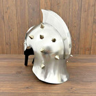 Gladiator Maximus Roman Spiked Helmet Functional Steel Medieval Armor Helmet
