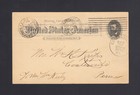 Columbian Exposition  Upss  ex22 Postal Card - Expo Machine Cancel - Cat  30 00