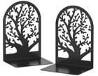 Bookends 1 Pair  Black Metal Book Ends  Bookends For Shelves  Unique Decorative