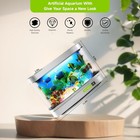 Fake Fish Tank Baby Aquarium Toy - Mini Crib Aquarium Lamp  Artificial Fish  