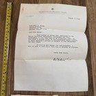 1944 Chesapeake And Ohio Railway Company Chessie Letterhead Letter Matchbook Vtg