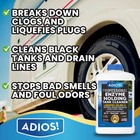Adios  Rv Black Tank Enzyme Treatment And Cleaner - 32 Fl Oz  pack Of 1  